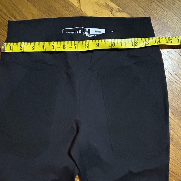 Carhartt Black Leggings with Durable Fabric and Utility Style, New, Sz XS - Picture 9 of 11